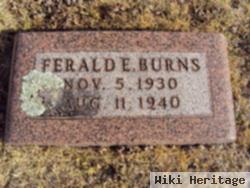 Ferald E. Burns