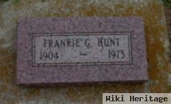 Frankie G Hunt