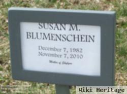 Susan M Blumenschein