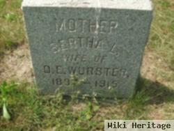 Bertha L Wurster