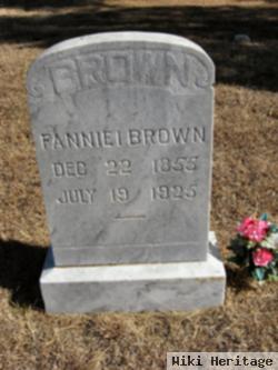 Fannie Isabella Linn Brown