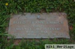 Boyd Frank Emrick