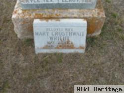 Mary May Oatman Crosthwait Wright