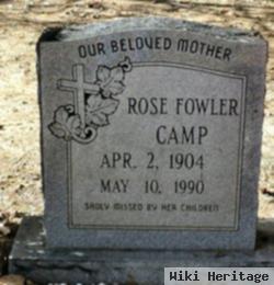 Rose Fowler Camp