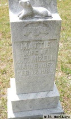 Martha "mattie" Grooms Mizell