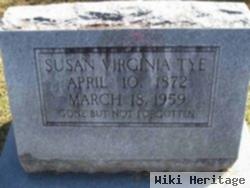 Susan Virginia Tye