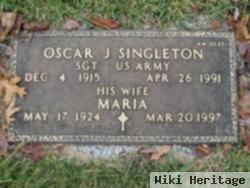 Oscar J Singleton