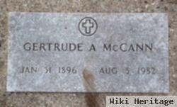 Gertrude Anna Note Mccann