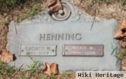 George W Henning