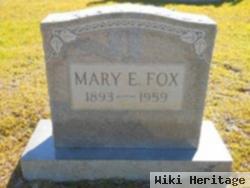 Mary E. Fox