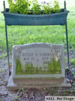 Bessie Almeda Weitzell Lowman