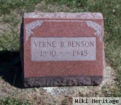 Vernon B. "verne" Benson