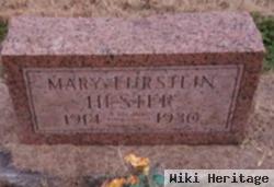 Mary Hestor Ehrstein