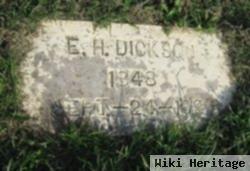 E. H. Dickson