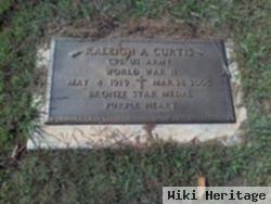 Raleigh A. Curtis