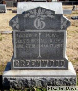 M. W. Greenwood