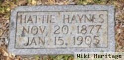 Hattie Pilgreen Haynes