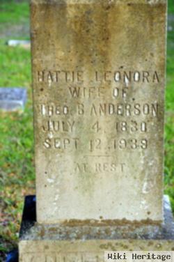 Hattie Leonora Mitchell Anderson