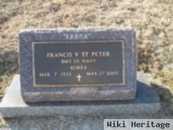 Francis V "frank" St Peter