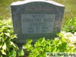 Christine Miles Coutts