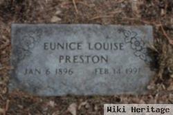 Eunice L. Preston