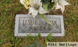 Leslie D Rusk