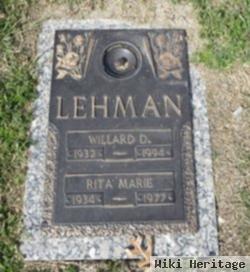 Willard D Lehman