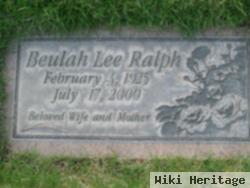 Beulah Lee Dean Byrd Ralph