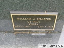 William A. Shaffer