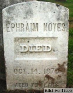 Ephraim Noyes