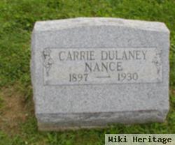 Carrie Winifred Dulaney Nance