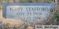 Mary Stafford