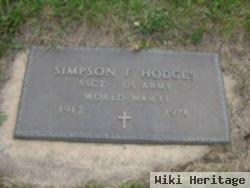 Simpson F. Hodges