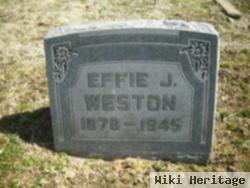 Effie Jane Hensley Weston