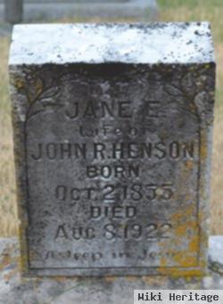 Jane Elizabeth Yount Henson