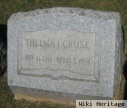 Thelma I Cruse