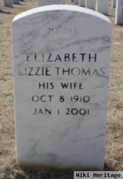 Elizabeth Lizzie "lizzie" Thomas