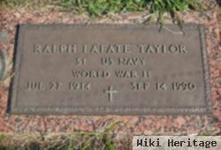 Ralph Lafate Taylor