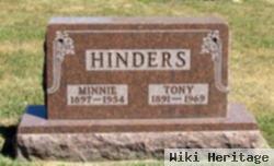 Tonjes "tony" Hinders