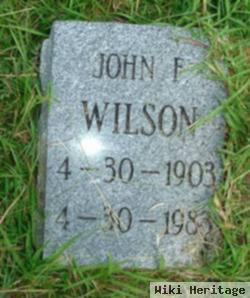 John F. Wilson