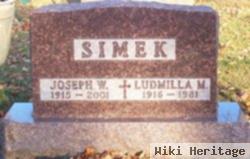 Joseph W Simek