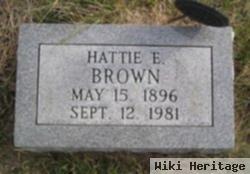 Hattie E. Brown