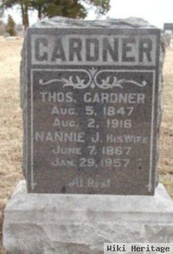 Nannie J. Gardner