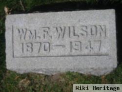 William F Wilson