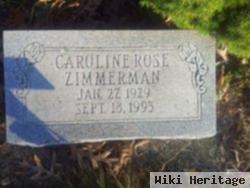 Carolyn Rose Wells Zimmerman