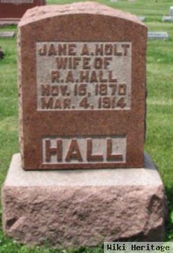 Jane A Holt Hall