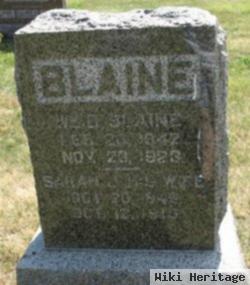 Sarah J Blaine