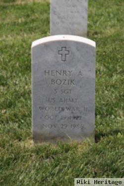 Henry A Bozik