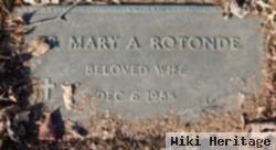 Dr Mary A. Rotonde