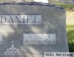 J. Milton Mcdaniel